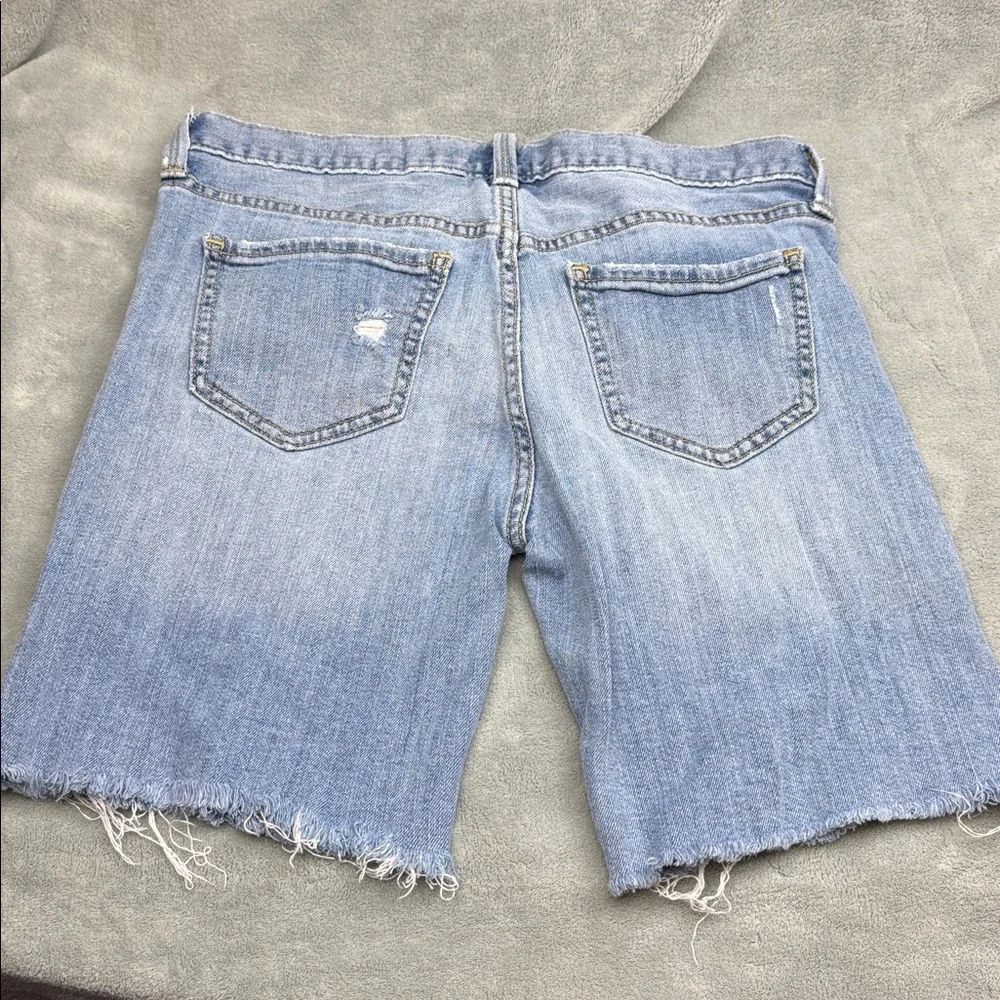 Vintage Mossimo Distressed Boyfriend Shorts 2 Y2K
